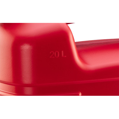 Каністра Neo Tools паливна антистатична 20л пластик HDPE, гнучкий злив, 1.46кг, червоний