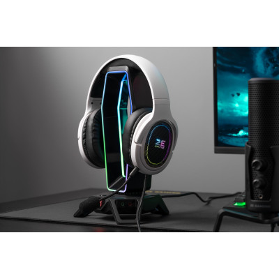Гарнітура ігрова 2E GAMING HG330, 7.1, USB-A, RGB, 2м, білий
