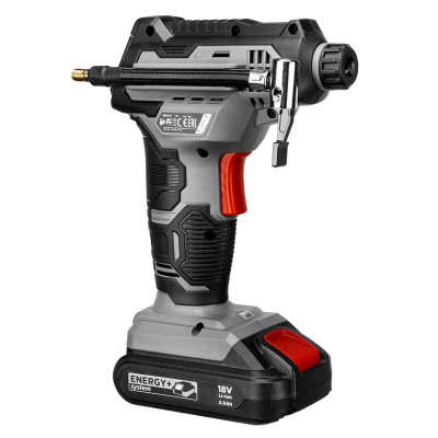 Компресор автомобільний акумуляторний GRAPHITE Energy+ 18В 7бар 0.73кг без АКБ та ЗП