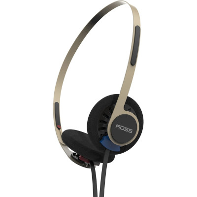 Навушники On-Ear Koss KPH40 Utility, 3.5 mini-jack, 1.2м, Бежевий