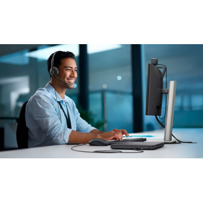 Гарнітура Dell Wired Headset - WH125, чорний