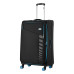 Валіза 2E, Trek, поліестер, велика, 97/117л, TSA, 4 колеса, EXP, чорний