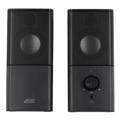 Акустична система 2E PCS202, 2.0, USB, Black