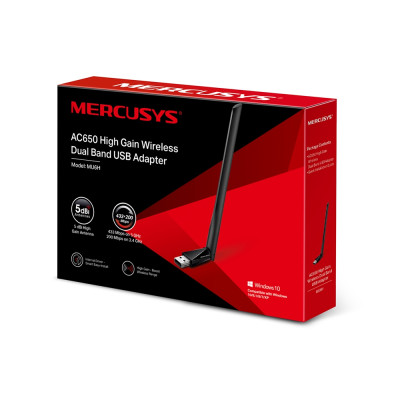 Адаптер WiFi MERCUSYS MU6H AC650, USB