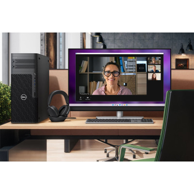 Гарнітура Dell Pro Premium Wireless ANC Headset - WL7024, чорний