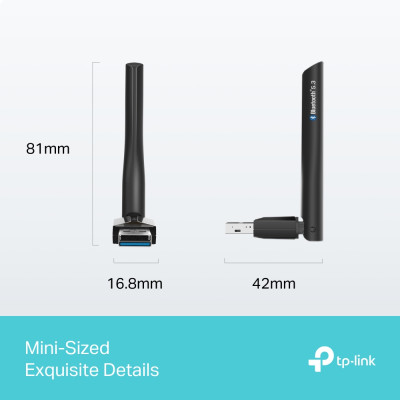 Адаптер Bluetooth TP-LINK UB500 Plus BT 5.3, USB