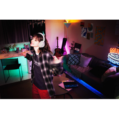 Навушники Over-ear Sony ULT WEAR BT 5.2, ANC, AAC, LDAC, Wireless, Mic, Білий