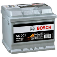 Акумулятор Bosch S5 12В 52А·год 520А R+ (0 092 S50 010)