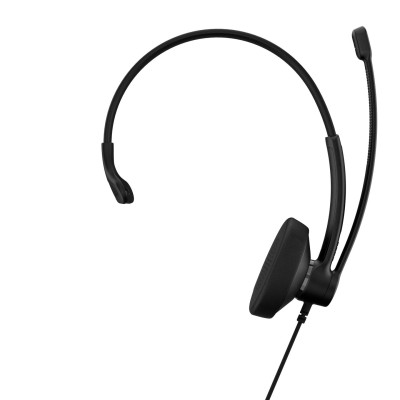 Гарнітура комп'ютерна моно On-Ear EPOS IMPACT 100 MS, USB C + A, Microsoft Teams, односпрямований, 2м, Чорний Гарнітура комп'ютерна моно On-Ear EPOS IMPACT 100 MS, USB C + A, Microsoft Teams, односпрямований, 2м, Чорний