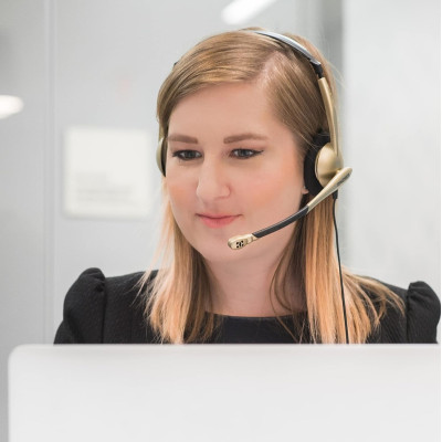 Гарнітура комп'ютерна стерео On-Ear Koss CS100i, 3.5мм, Uni Mic, 2.4м, кремовий