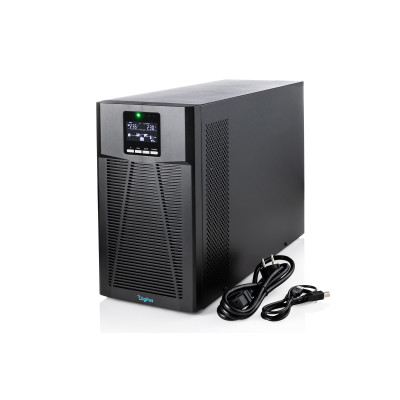 Джерело безперебійного живлення DIGITUS 3000VA/3000W, Tower, LCD, RJ45, RS232, USB, 8xC13+1xC19