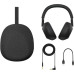 Навушники Over-ear Sony WH-1000XM6 BT 5.3, ANC, Hi-Res, AAC, LDAC, LC3, Wireless, Mic, Чорний