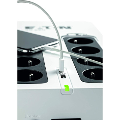 Джерело безперебійного живлення Eaton 3S, 850VA/510W, LED, USB, 8xSchuko Джерело безперебійного живлення Eaton 3S, 850VA/510W, LED, USB, 8xSchuko