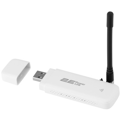 Мобільний маршрутизатор 2E PowerLink (MiFi-1 2024) LTE, Wi-Fi6, 1xUSB, 1xCRC9 білий
