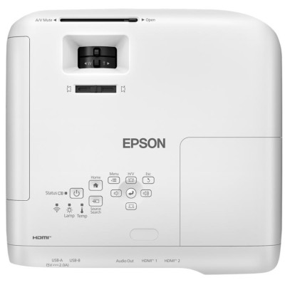 Проєктор Epson EB-FH54 FHD, 4100 lm, 1.3-2.09, Miracast, Apple AirPlay 2