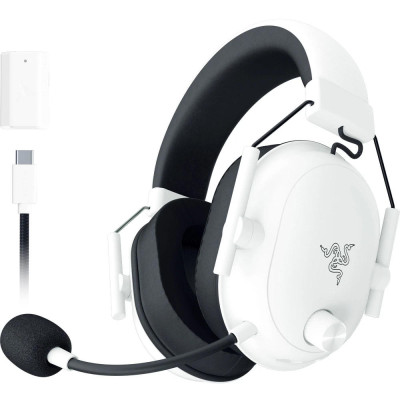 Гарнітура Razer BlackShark V2 HyperSpeed, USB/BT/WL, білий Гарнітура Razer BlackShark V2 HyperSpeed, USB/BT/WL, білий