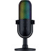 Мікрофон геймінговий Razer Seiren V3 Chroma, Uni, RGB, USB-A, 2м, чорний
