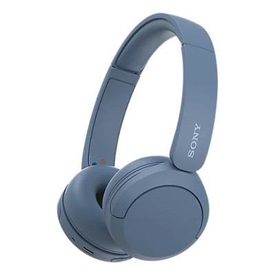 Навушники On-ear Sony WH-CH520 BT 5.2, SBC, AAC, Wireless, Mic, Синій