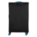 Валіза 2E, Trek, поліестер, велика, 97/117л, TSA, 4 колеса, EXP, чорний