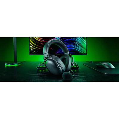 Гарнітура Razer BlackShark V3 Gen-2, USB-A/WL/BT, чорний Гарнітура Razer BlackShark V3 Gen-2, USB-A/WL/BT, чорний