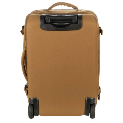 Сумка дорожня на 2-х колесах, Tucano Tugo S Trolley, 34л, поліестер, коричнева