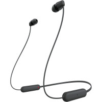 Навушники In-ear Sony WI-C100 BT 5.0, IPX4, SBC, AAC, Wireless, Mic, Чорний