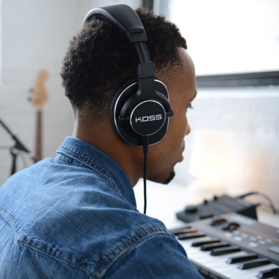 Навушники Over-Ear Koss Pro4S, 3.5 mini-jack, Hi-Res, 1.2м, Чорний