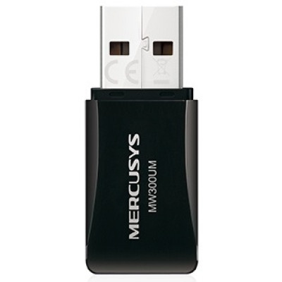 Адаптер WiFi MERCUSYS MW300UM N300, USB