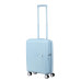 Валіза American Tourister, Soundbox, поліпропілен, мала, 55см, 35.5/41л, TSA, 4 колеса, EXP, пастельно-блакитний