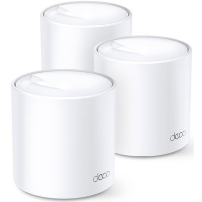 Система WiFi-Mesh TP-LINK Deco X60 AX5400, 1xGE LAN, 1xGE WAN, 3 мод