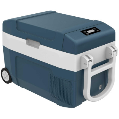 Холодильник дорожній Sencor, 41.5х35.6х65.5, 35л, 1дв, компресор, на колесах, cиній