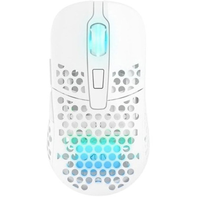 Миша Xtrfy M42, WL/USB-A, RGB, білий