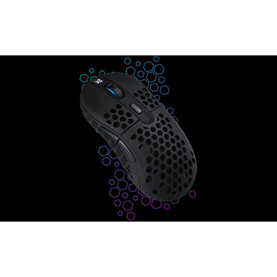 Миша ігрова Dream Machines DM6 HOLEY Trio Wireless Black