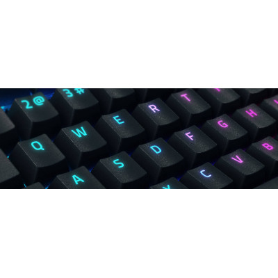 Клавіатура механічна Razer BlackWidow V4 X 110key, Green Switch, USB-A, EN/RU, RGB, чорний