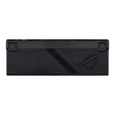 Клавіатура механічна ASUS ROG Azoth 96 HE, 96key, HFX V2 Magnetic Switches, USB-A/WL/BT, EN, RGB, чорний