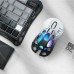 Миша GravaStar Mercury M1 Pro, BT/WL/USB-A, RGB, чорно-білий
