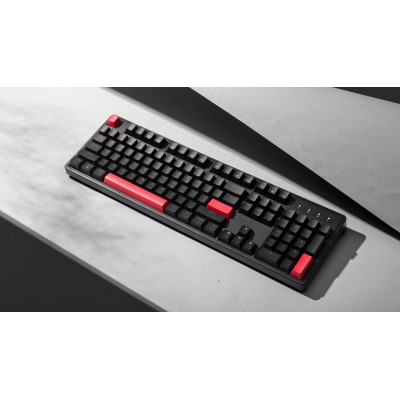 Клавіатура механічна Lemokey X3 104Key, Keychron Red, USB-A, QMK/VIA, Hot-Swap, EN/UKR, RGB, чорний Клавіатура механічна Lemokey X3 104Key, Keychron Red, USB-A, QMK/VIA, Hot-Swap, EN/UKR, RGB, чорний