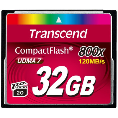 Карта пам'яті Transcend CF 32GB 800X Карта пам'яті Transcend CF 32GB 800X