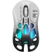 Миша GravaStar Mercury M1 Pro, BT/WL/USB-A, RGB, чорно-білий