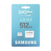 Карта пам'яті Samsung microSDXC  512GB C10 UHS-I R100MB/s Evo Plus + SD