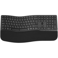 Клавіатура мембранна HP 680 Comfort Dual-Mode 111key, BT, EN/UK, чорний