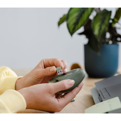 Миша Trust Yvi+ Silent ECO, WL, зелений