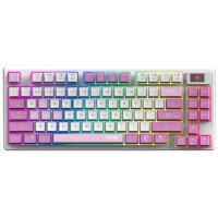 Клавіатура механічна MSI FORGE GK600 TKL W VIOLET UA 83key, mechanical Linear, USB-A, Wireless, Bluetooth, EN/UKR/RU, RGB, фіолетовий Клавіатура механічна MSI FORGE GK600 TKL W VIOLET UA 83key, mechanical Linear, USB-A, Wireless, Bluetooth, EN/UKR/RU, RGB, фіолетовий