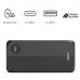 Акумулятор портативний літій-іонний Power Bank Hama 20000 мА·год, 2хUSB-C/USB-A, black
