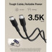 Акумулятор портативний літій-іонний Power Bank Belkin 5000мА·год, 15Вт/Qi2 7.5Вт, Slim Magnetic Ring, чорний