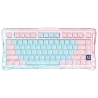 Клавіатура механічна GravaStar Mercury K1 Lite 80keys, GravaStar x BSUN Grey, BT/WL/USB, Aurora Mist Клавіатура механічна GravaStar Mercury K1 Lite 80keys, GravaStar x BSUN Grey, BT/WL/USB, Aurora Mist