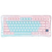 Клавіатура механічна GravaStar Mercury K1 Lite 80keys, GravaStar x BSUN Grey, BT/WL/USB, Aurora Mist