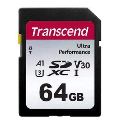 Карта пам'яті Transcend SD  64GB C10 UHS-I U3 R160/W50MB/s 4K