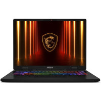 Ноутбук MSI Crosshair 16 HX AI D2XWFKG-275XUA 16 QHD+, Intel U7-255HX, 32GB, F1TB, NVD5060-8, DOS, чорний