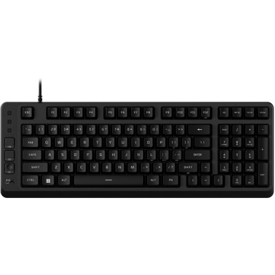 Клавіатура мембранна HyperX Alloy Origins EVE 1800 99key, Red, USB-A, EN/UA, RGB, чорний